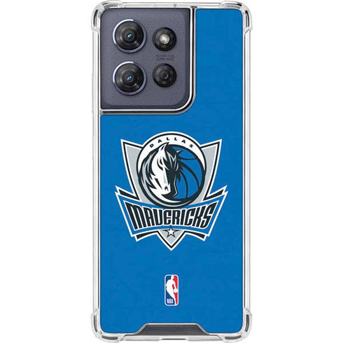 NBA Dallas Mavericks Distressed Moto G Play 5G (2025) Clear Case